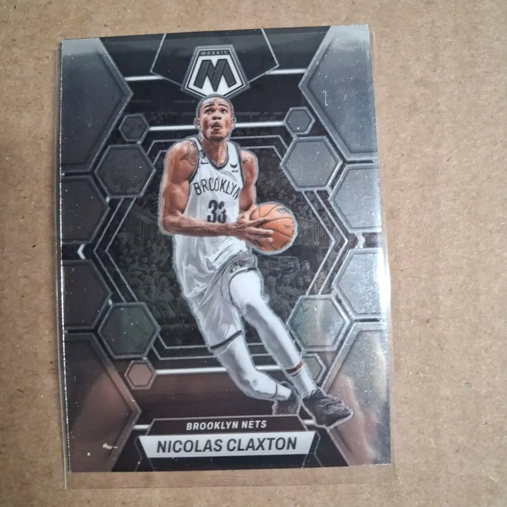 2022-23 Panini Mosaic - Nic Claxton #47 Silver Prizm